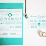Wedding Announcement And Save The Date Invitations..
